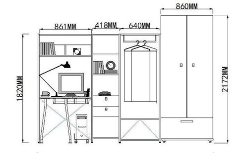 ���ߴ�ʾ��ͼ