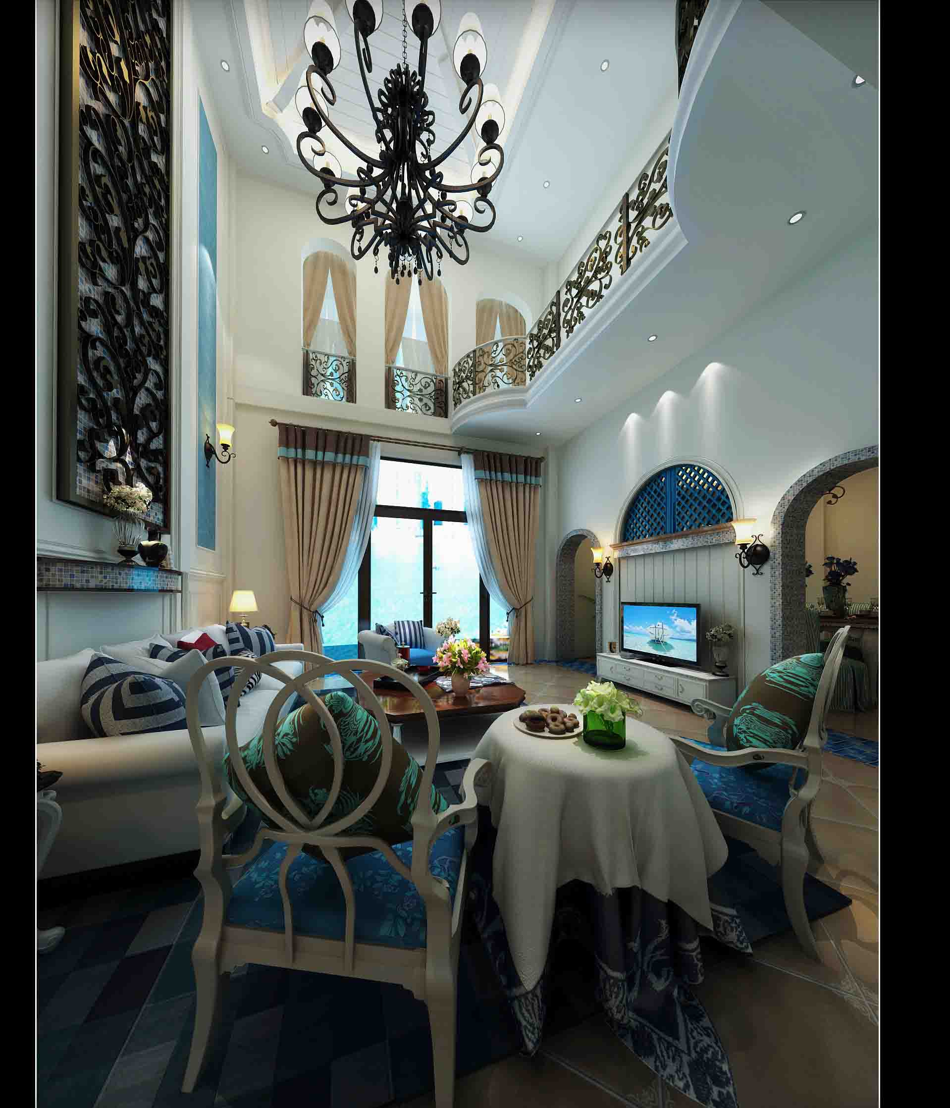 哈尔滨效果图展区装修效果图