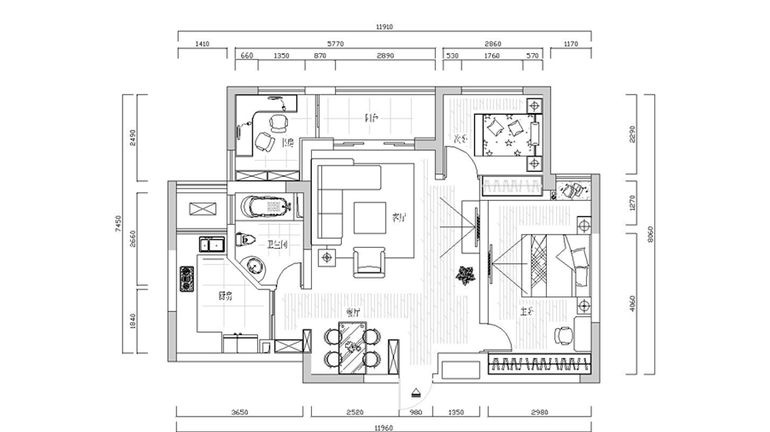重庆华宇天宫花城装修效果图