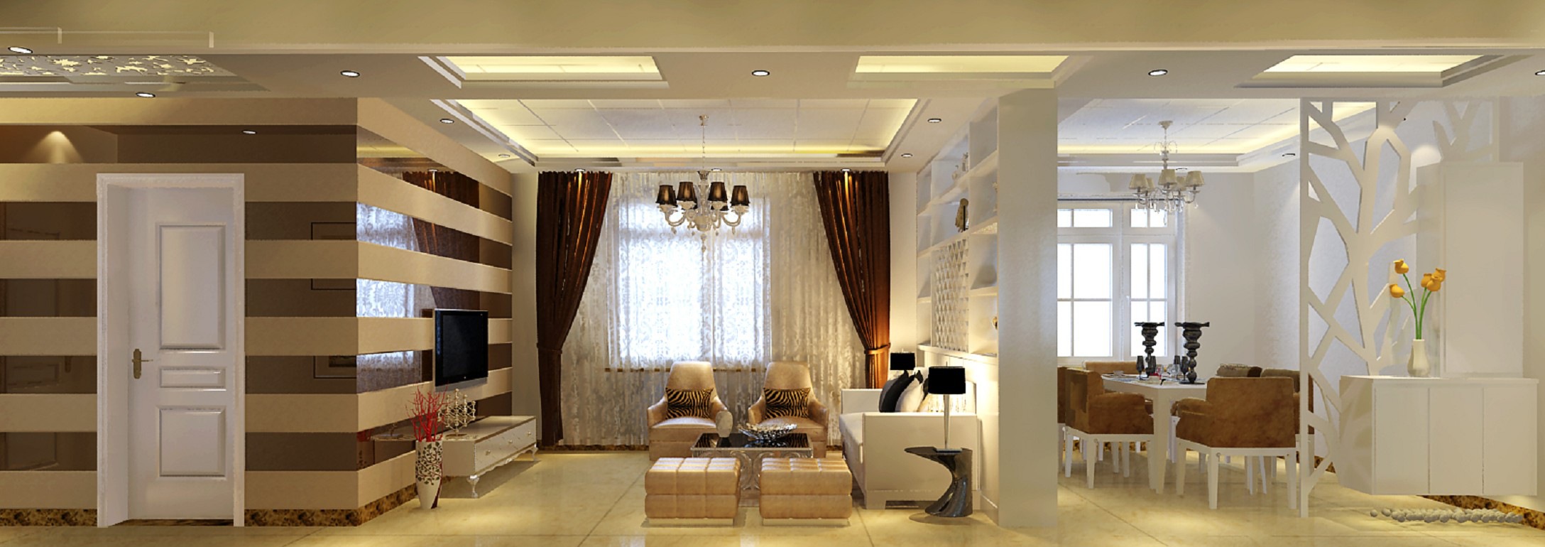 郑州兴达锦绣园装修效果图