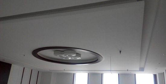 郑州财富广场内部饭堂装修效果图