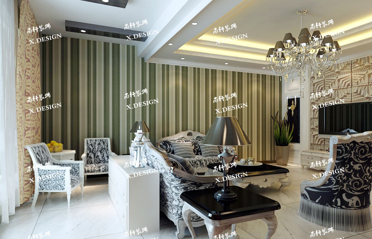 西安自建别墅装修效果图