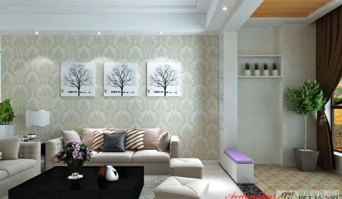 汉中紫薇公馆装修效果图