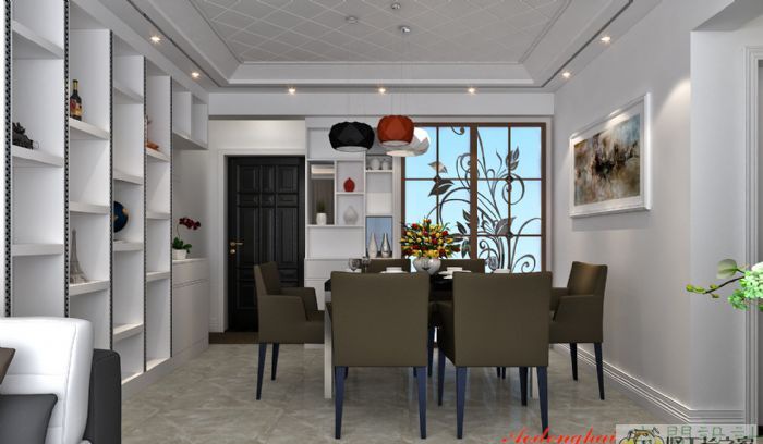 汉中光辉社区装修效果图