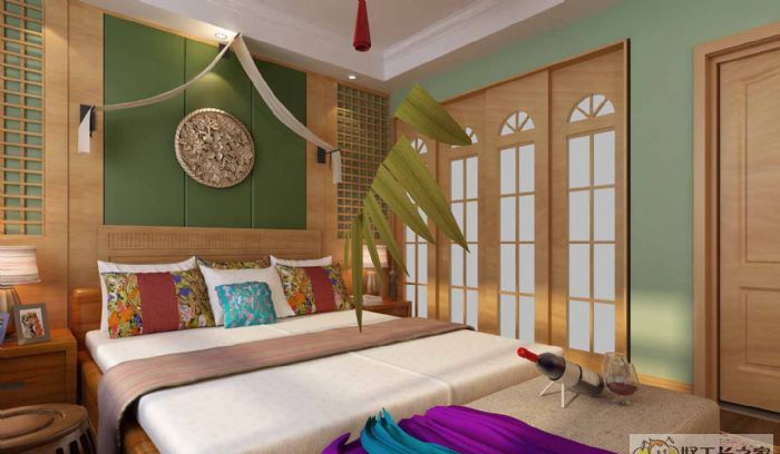 淄博御泉湾(二层)装修效果图