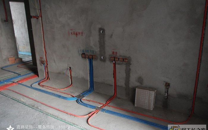 南宁山语城水电现场装修效果图