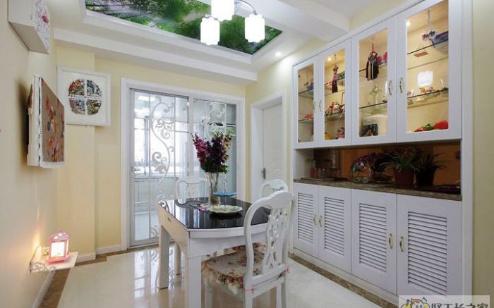 成都翡翠城120平米现代风格实景案例装修效果图