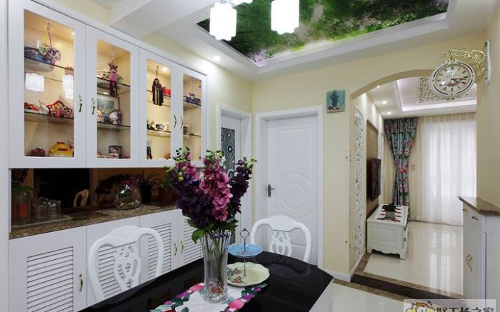 成都翡翠城120平米现代风格实景案例装修效果图