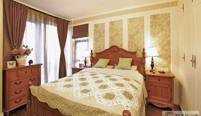 成都招商大魔方170平米欧式风格装修效果图