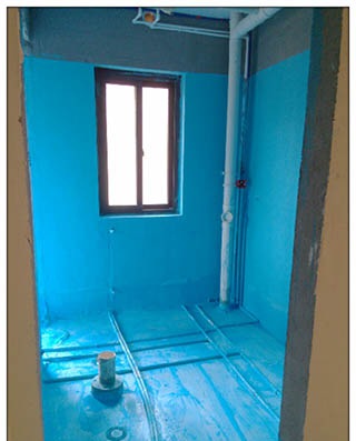 徐州水电防水施工装修效果图