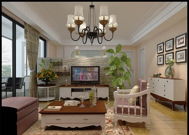 济南绿城百合装修效果图