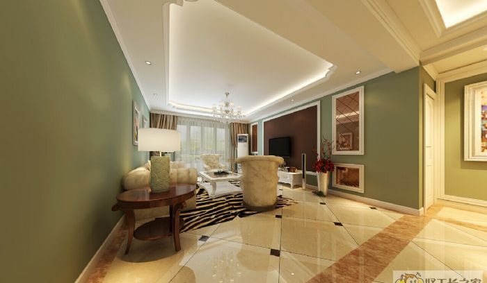 天津中信公园城装修效果图