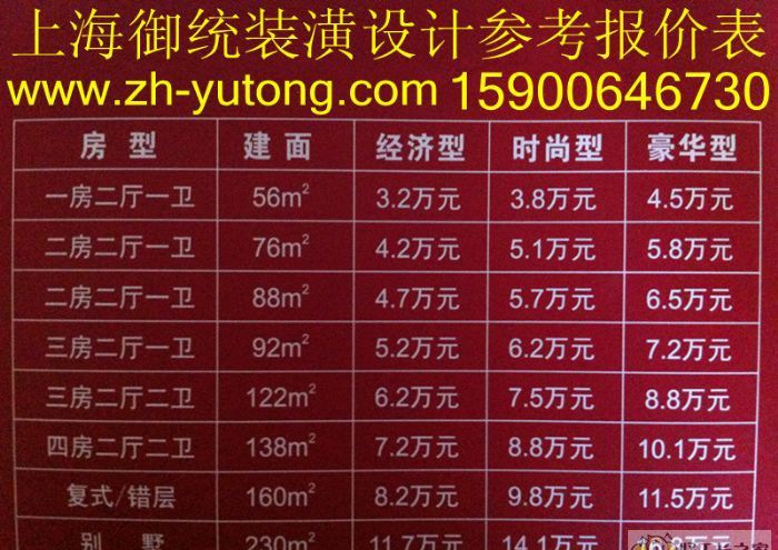 上海爱博二村装修效果图