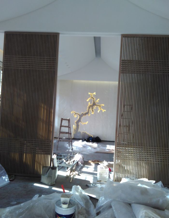 北京北京故宫博物院正在施工中装修效果图