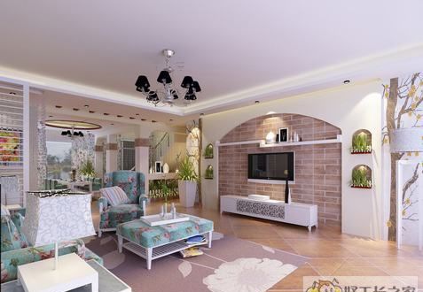 西安泾欣园三区装修效果图