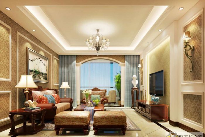 石家庄泰丰观湖装修效果图