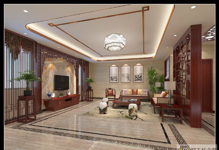 广州南村和信花园装修效果图