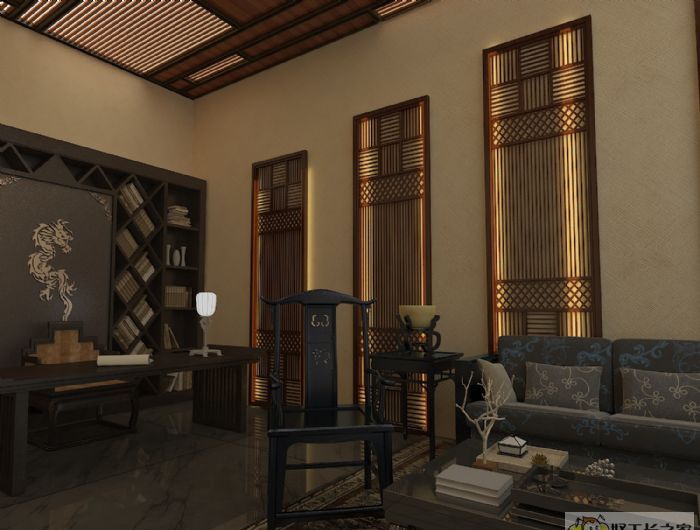 保定私人会所装修效果图