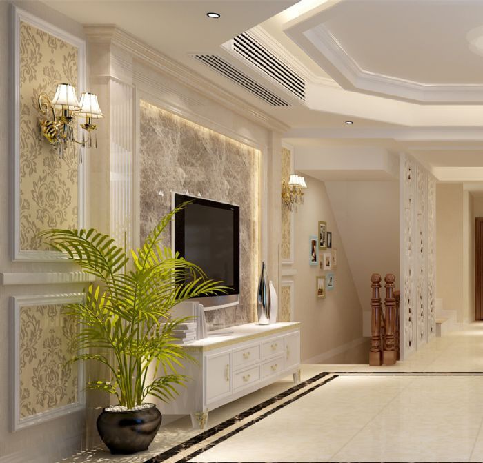 襄阳绿地香颂别墅装修效果图