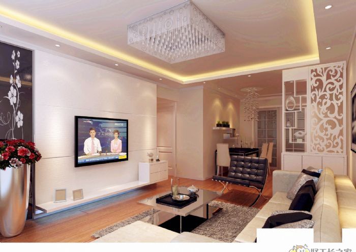 汉中天河望江郡装修效果图