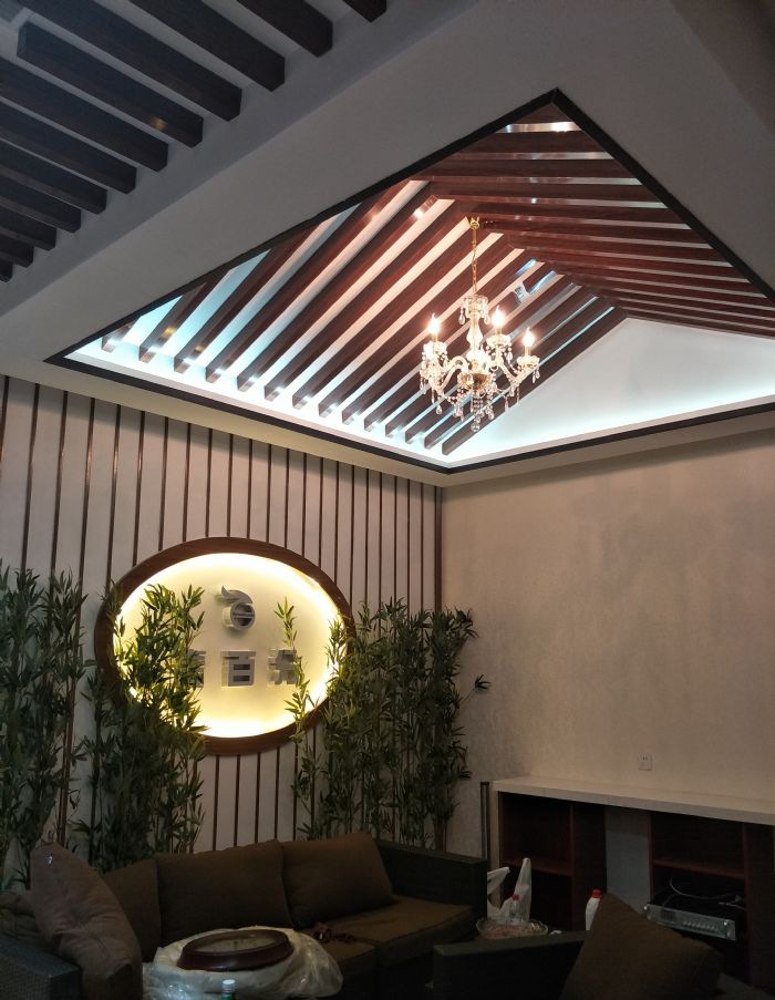 上海壹百分美容美发装修效果图