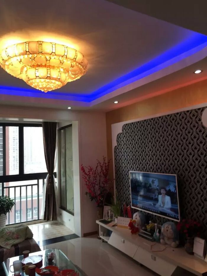 武汉波光霞影11栋1单元803室装修效果图