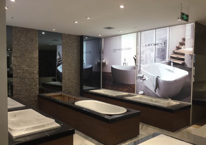 郑州建业置地广场 TOTO旗舰店装修效果图