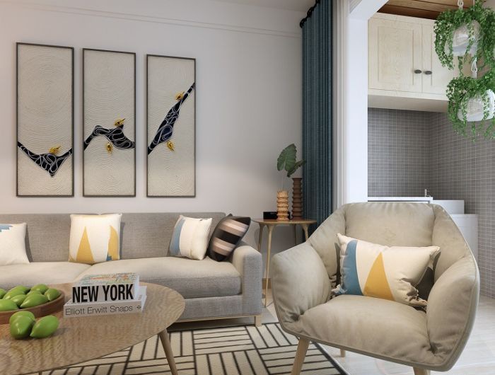 ����������ɫ��ͥװ��Ч��ͼ