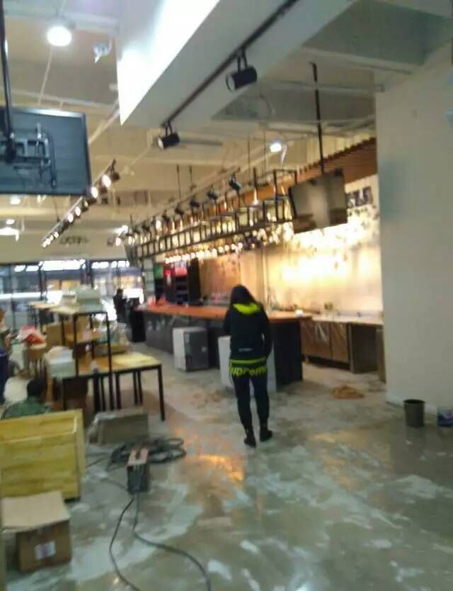 西安西一路咖啡装修效果图