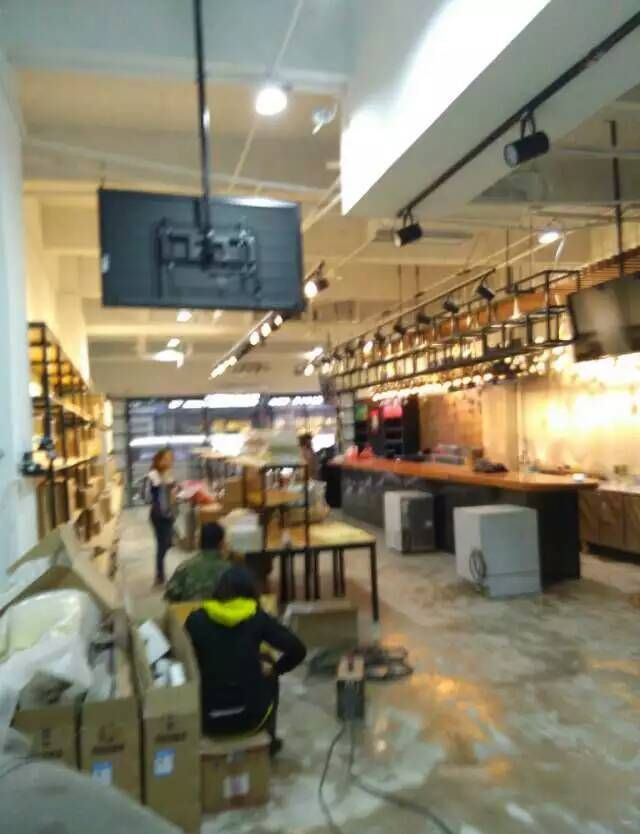 西安西一路咖啡装修效果图