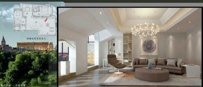 青岛海青花园装修效果图