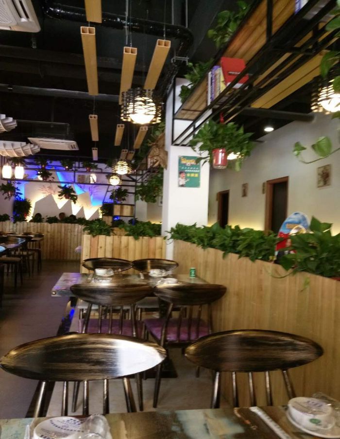 郑州行云路饭店装修效果图