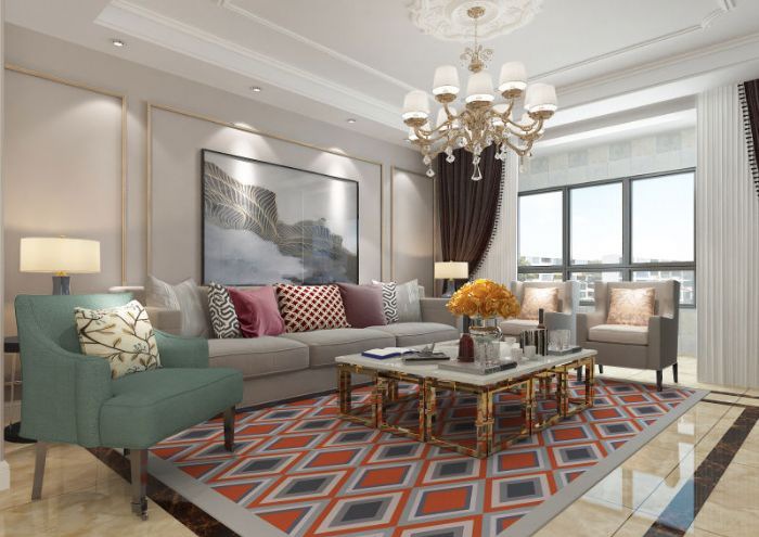 洛阳中弘中央广场装修效果图