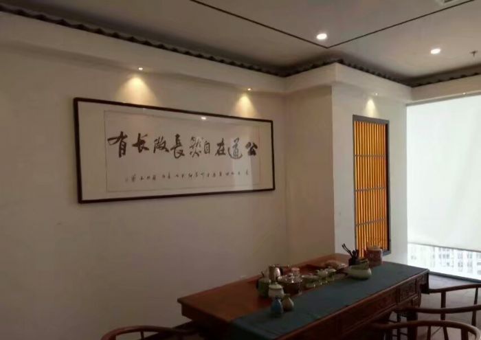 濮阳郑州绿地办公室300平方装修效果图