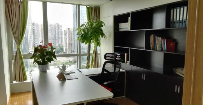 长沙德思勤办公楼装修装修效果图