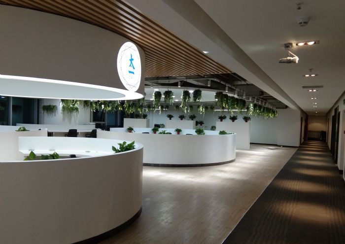 广州太一云科技公司装修效果图