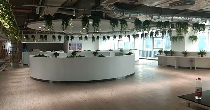 广州太一云科技公司装修效果图