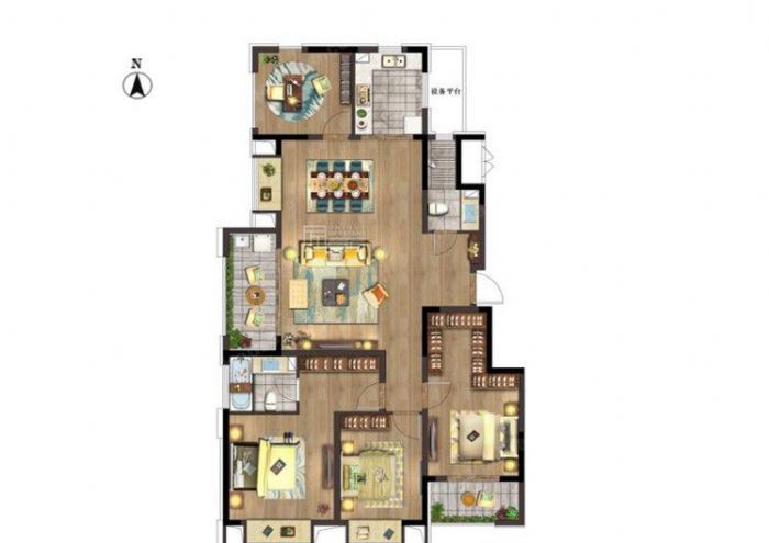 淮安大河新城装修效果图