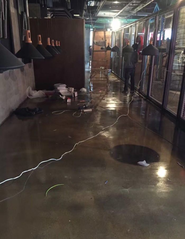 广州复古地坪漆装修效果图