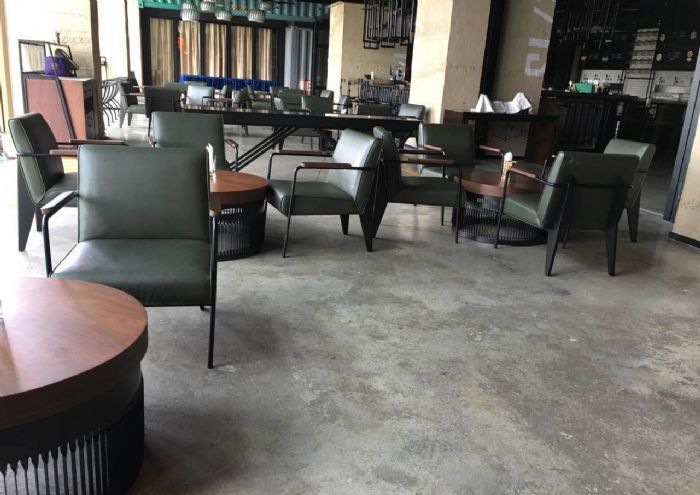 广州复古地坪漆装修效果图