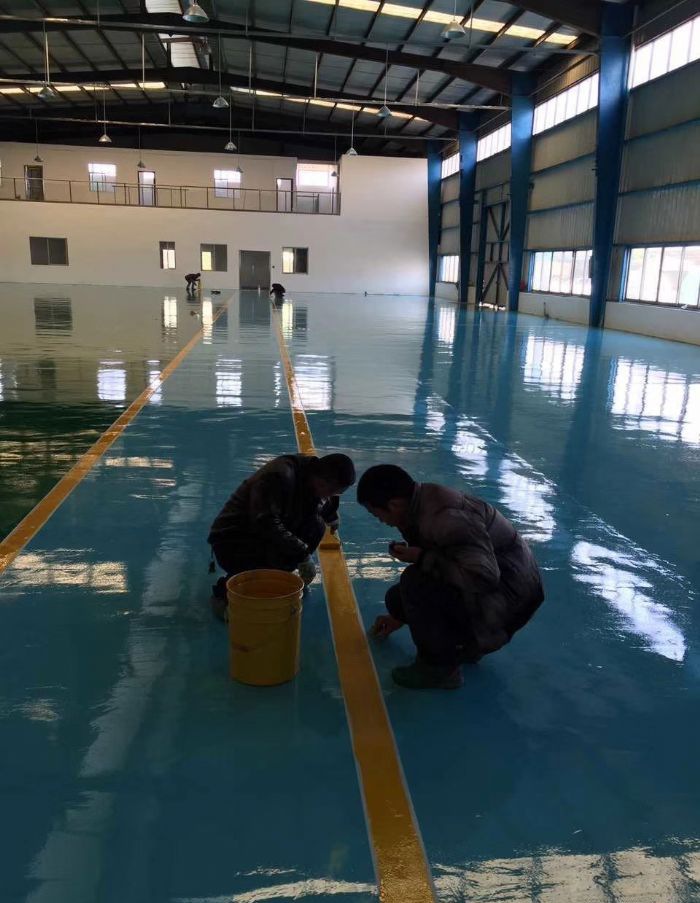 广州厂房地坪漆装修效果图