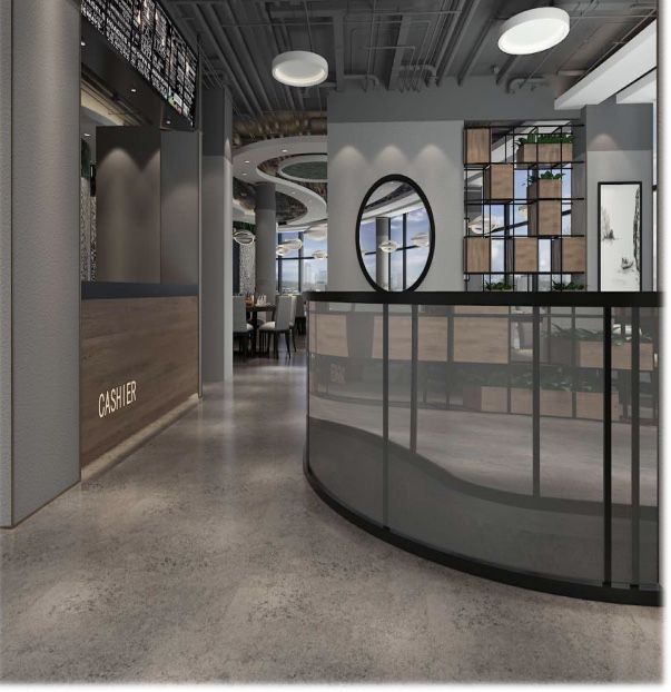 上海万达广场餐饮店装修效果图