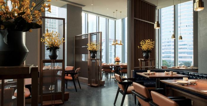 上海中建广场餐饮店装修效果图