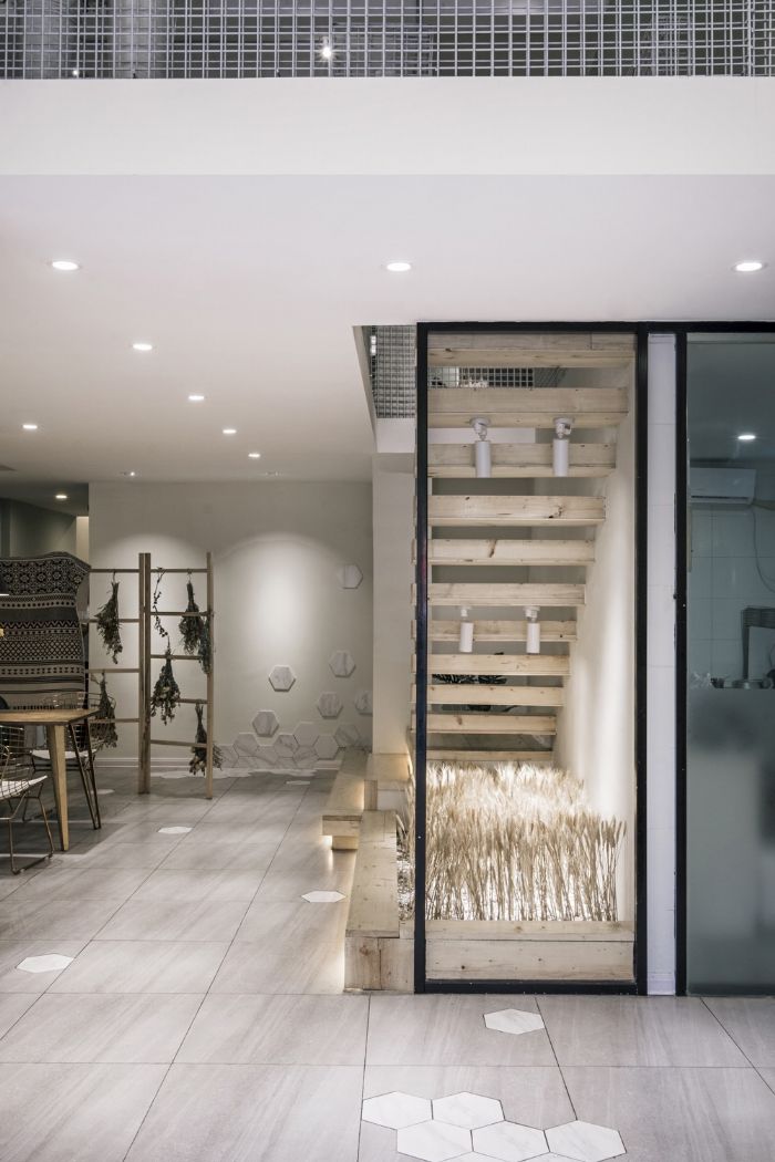 上海人民广场甜品店装修效果图