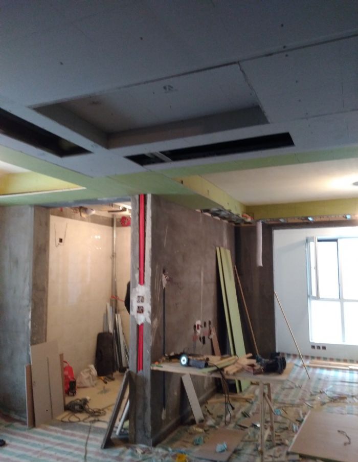 郑州航海路裕华园施工工地装修效果图