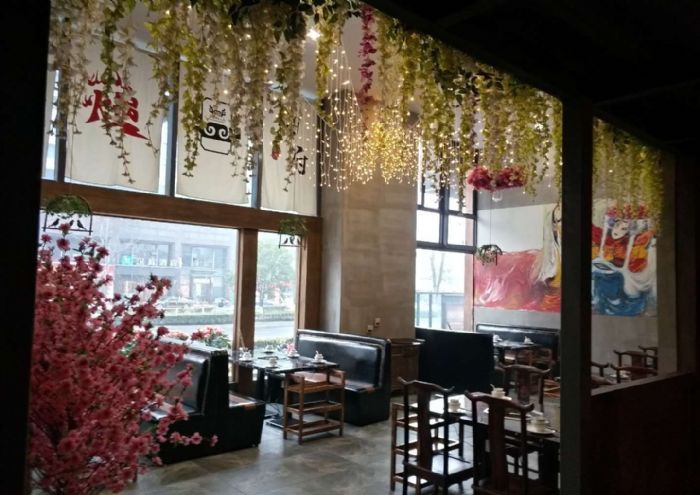 杭州天城东路御府川香火锅店装修效果图