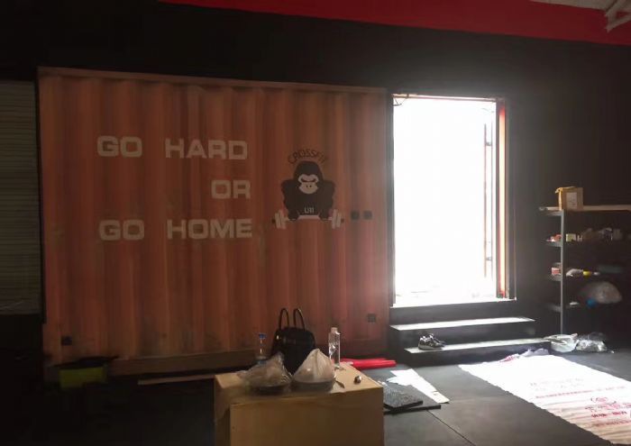 青岛市北区—健身房装修效果图