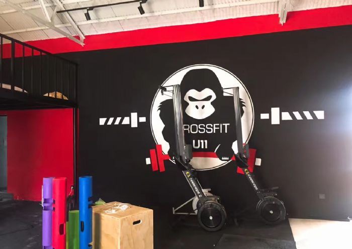 青岛市北区—健身房装修效果图