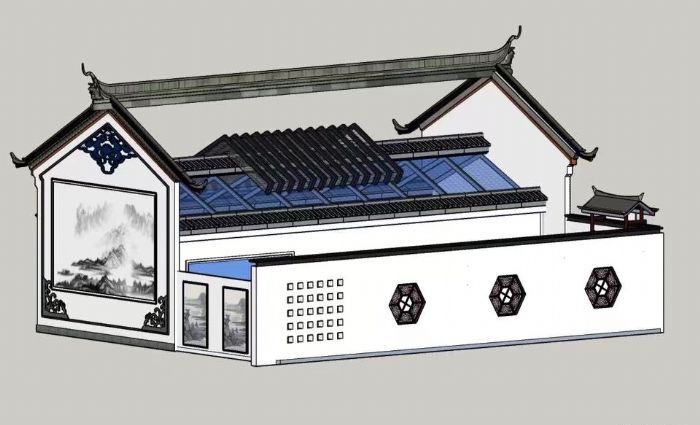 石家庄正定农家院装修效果图
