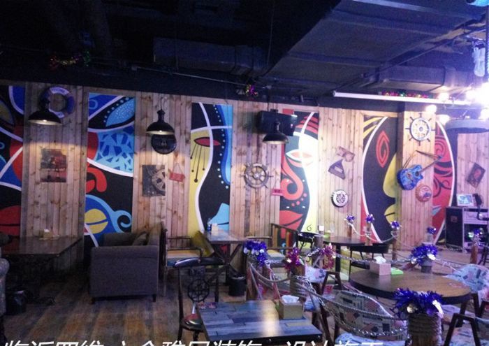 临沂大润发酒吧 装修效果图